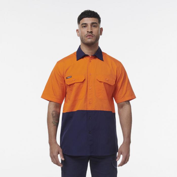 Workcool Vented Spliced Short Sleeve Shirt