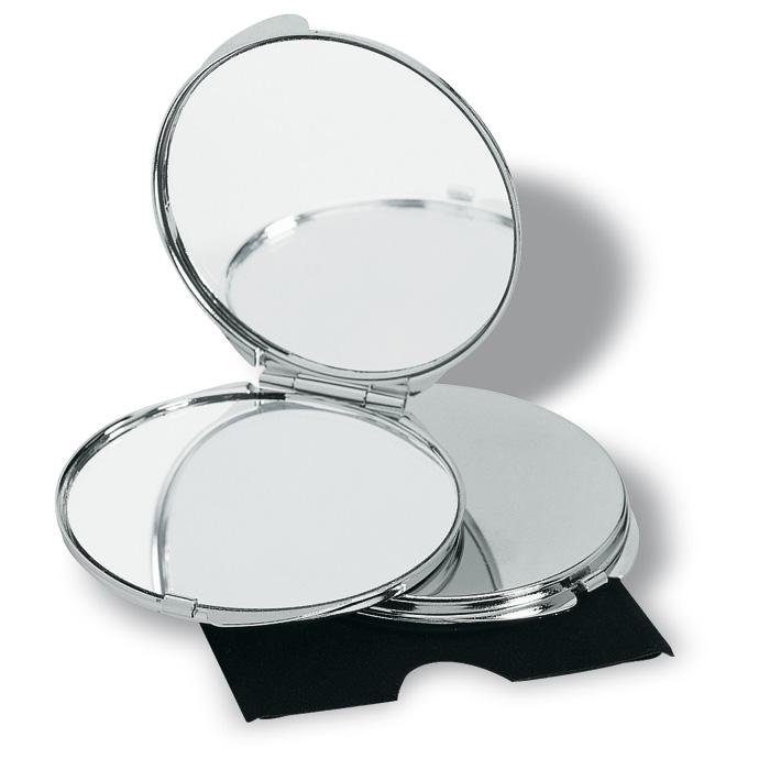 Make-Up Mirror With Pouch