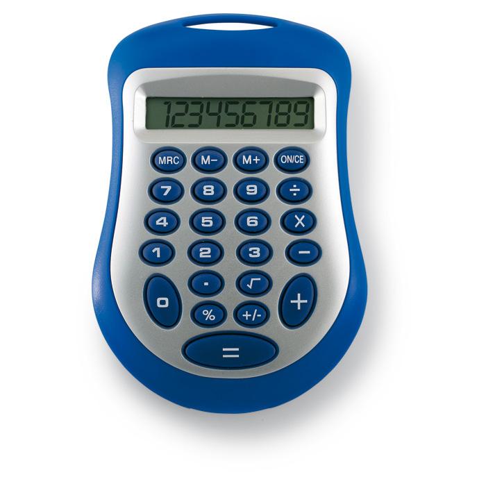 8 Digit Calculator - Blue Orange Green