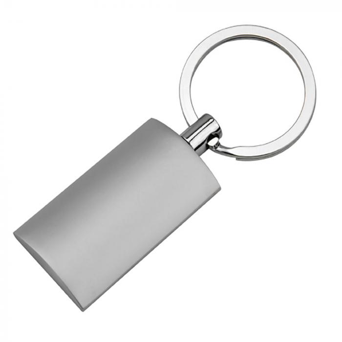 Silver Pillow Key Ring