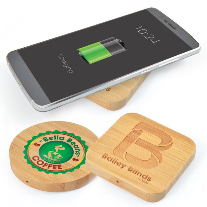 Arc Bamboo Wireless Charger 