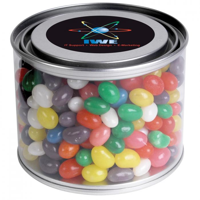 Assorted Colour Mini Jelly Beans in 500ml Drum