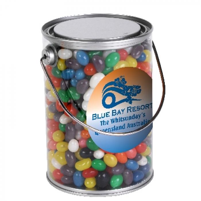 Assorted Colour Jelly Beans In 1 Litre Drum