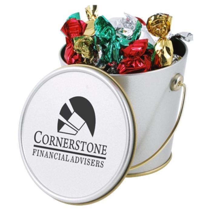 Toffees Assorted In Tin Bucket