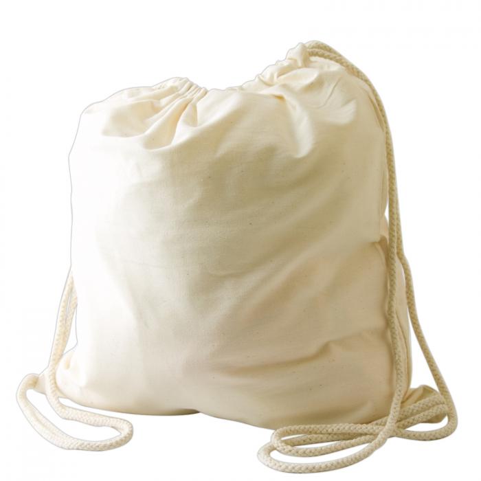 Calico Library Back Pack with Drawstrings - 200 GSM