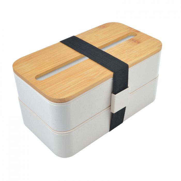 Stax Eco Lunch Box with Phone Holder Lid