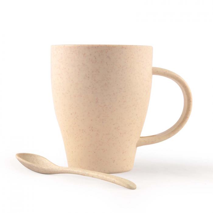 Avenue Wheat Fibre Cup and Spoon