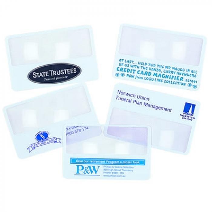 Clear Credit Card Size Magnifier