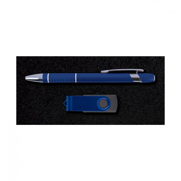 Style Gift Set - Miami Pen and Swivel Flash Drive