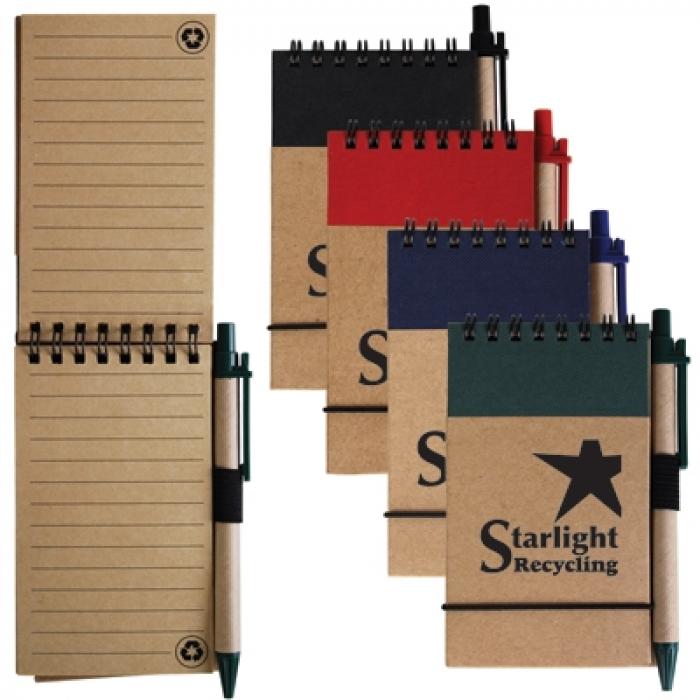 Tradie Recycled Notepad With Pen