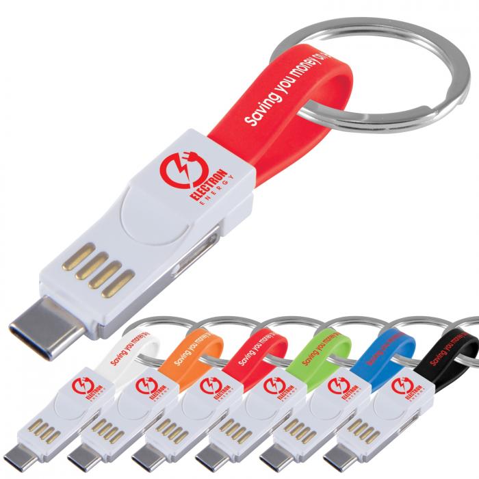 3 in 1 Magnetic Charging Cable - Android, IOS, Type C 