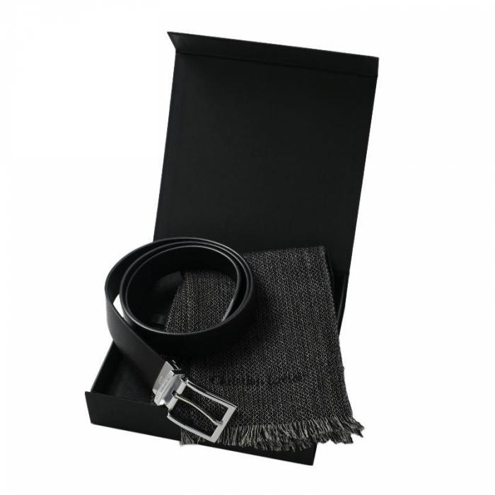 Set Christian Lacroix Black (belt & Scarve)