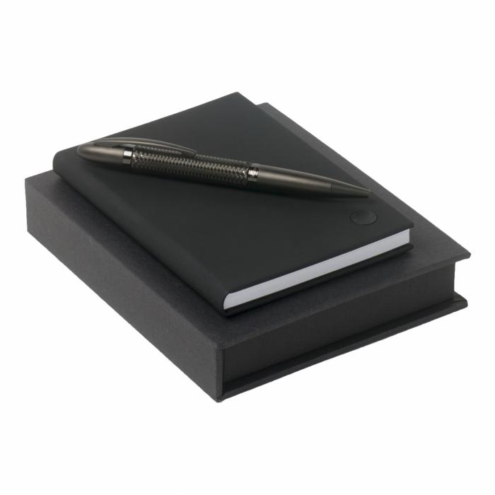 Set Christian Lacroix Black (ballpoint Pen & Note Pad A6)