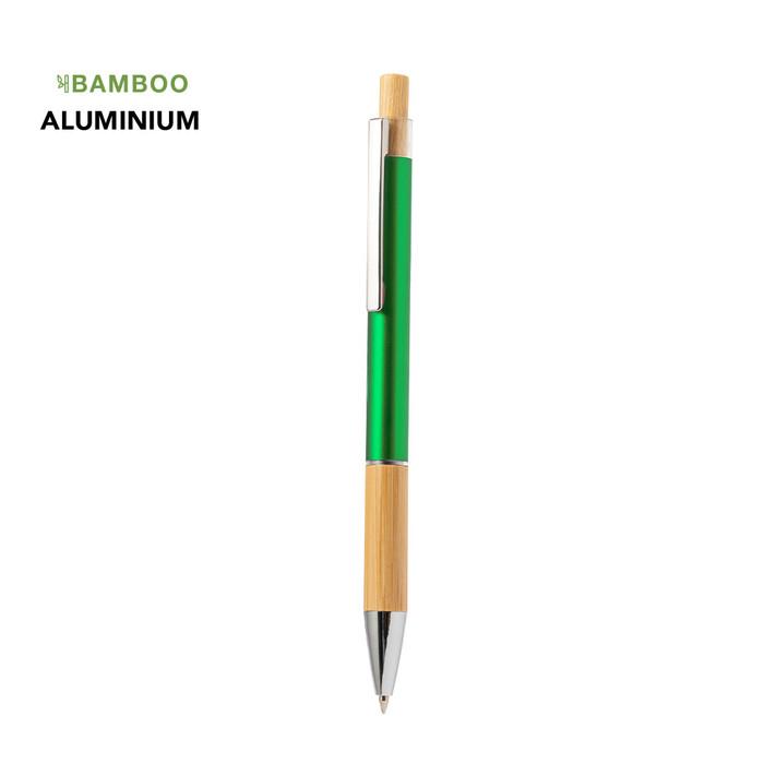 Weler Stylish Bamboo and Aluminium Pen