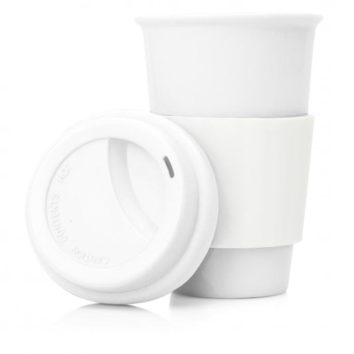 Slim Ceramic Eco Travel Mug 300mL