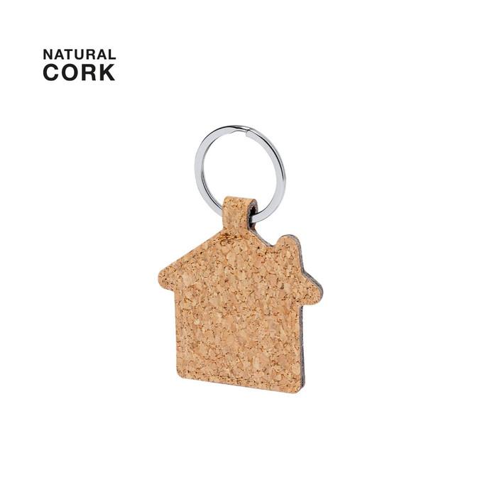 Amuni Natural Cork Keyring