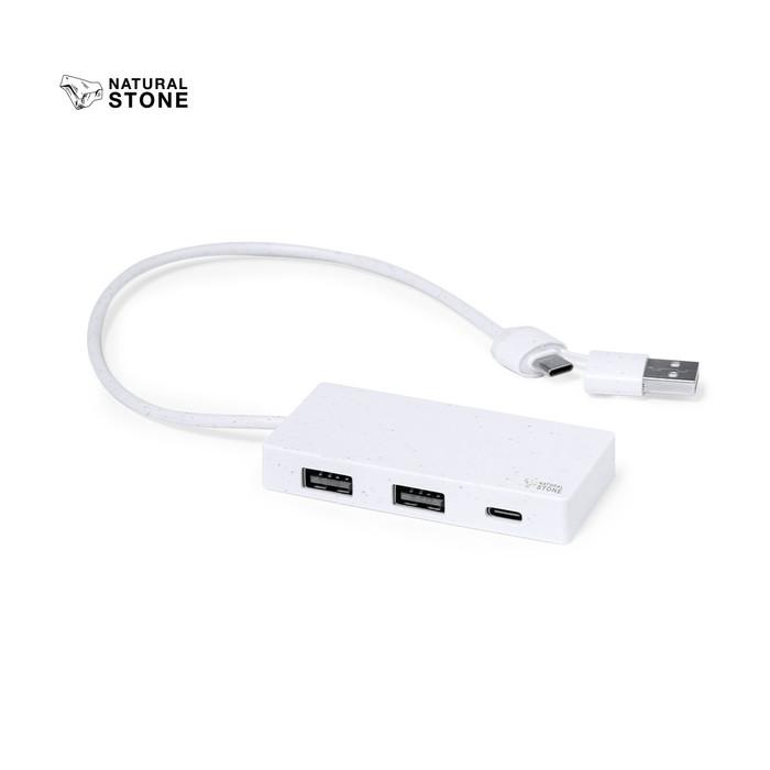 Nagent USB Hub Made in Natural Stone