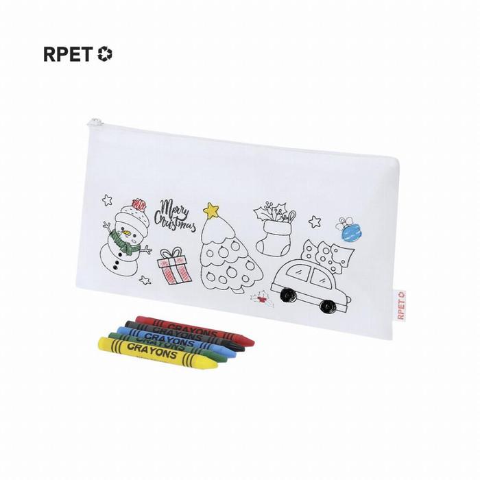 Flemenk Pencil Case Christmas Design (RPET)