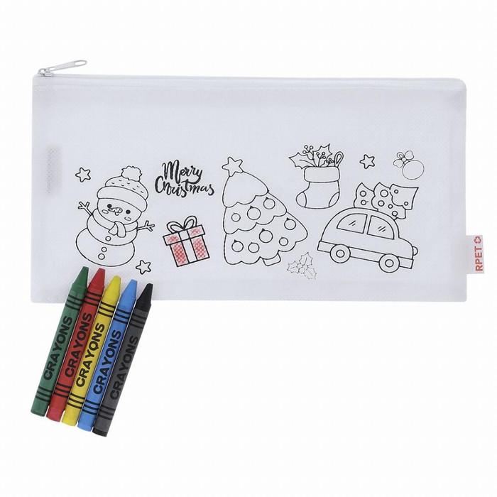 Flemenk Pencil Case Christmas Design (RPET)