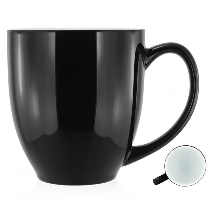 Deauville Black Ceramic Mug - 440ml