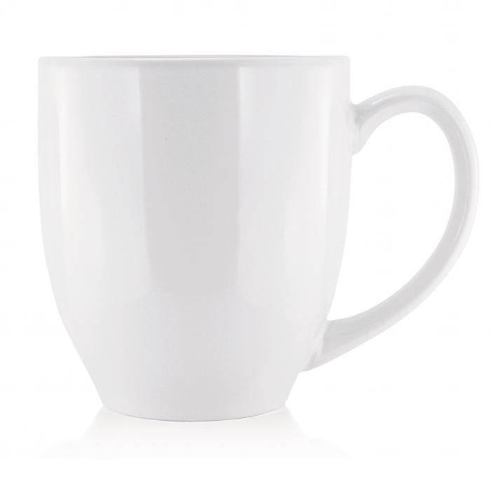 Deauville White Ceramic Mug - 440ml