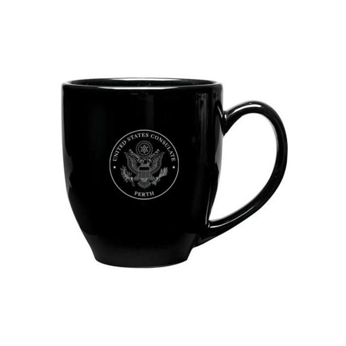 Solid Black Vancouver Mug