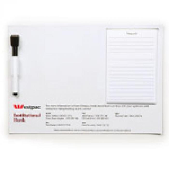 A4 Magnetic Whiteboard W/ Notepad