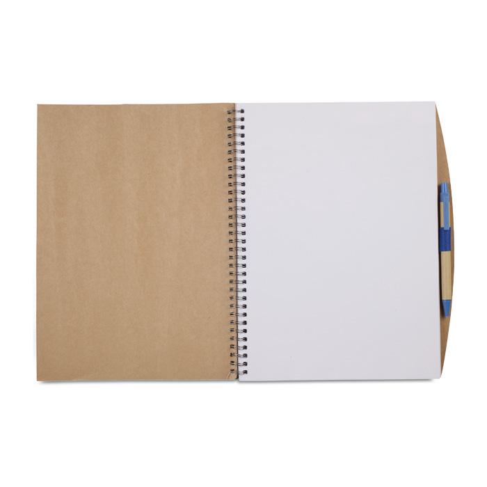 A4 Recycled Notebook With Pen