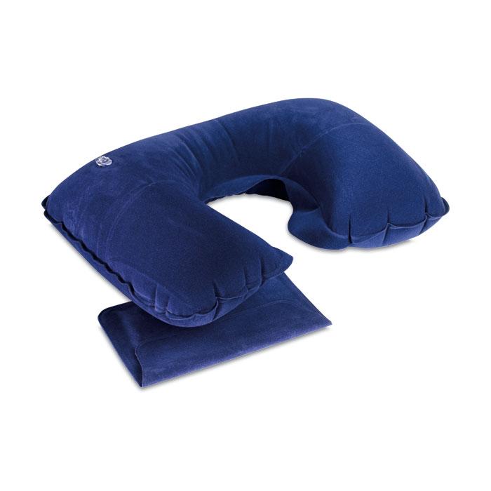 Inflatable Pillow In Velvet Pouch