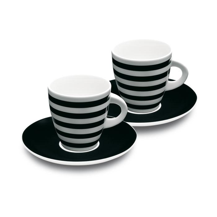 2 Piece Coffee Set With Saucer