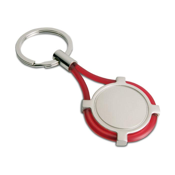 Key Ring With Silicone Strap