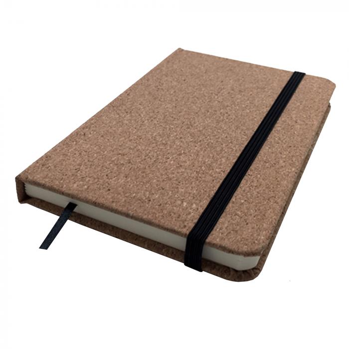 A6 Cork Soft Wood Notebook