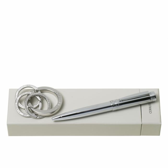 Set Zoom Classic Silver (ballpoint Pen & Key Ring)