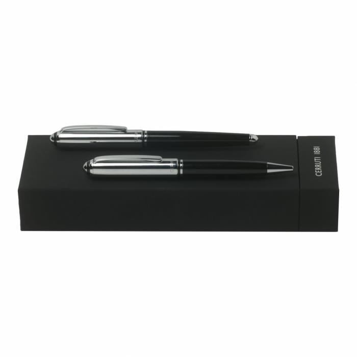 Set Miles Black (ballpoint Pen & Fountain Pen)