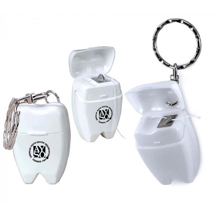 Dental Floss Keychains