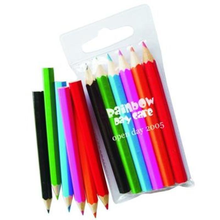 6 Pack Kids Colouring Pencils