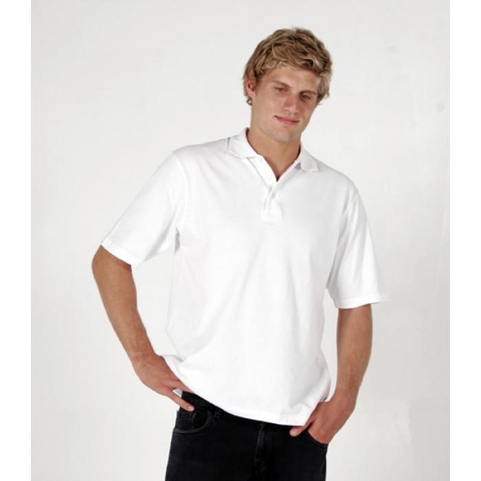 Mens 100% Cotton  Jersey Polo Shirt