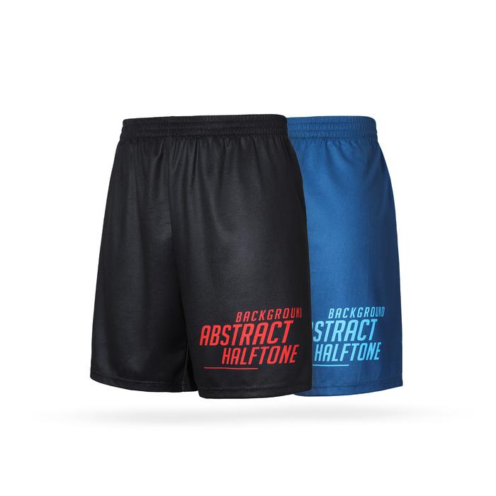 Unisex Adults 100%Polyester Sublimated Running Shorts