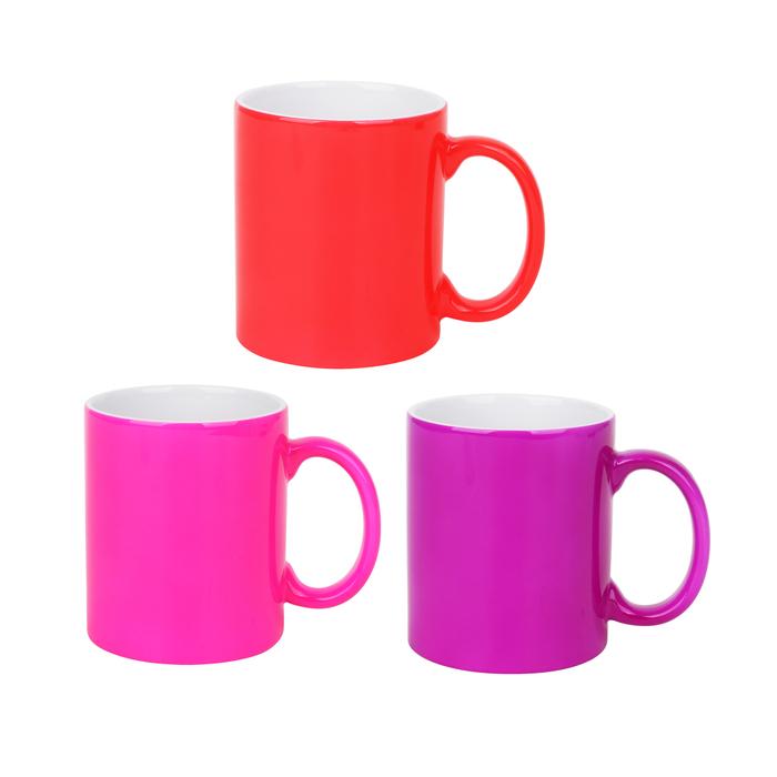 300ml Neon Mug/Coloured