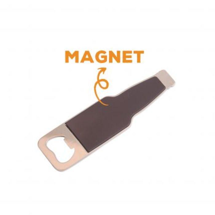 Bottle Shaped Opener Fridge Magnet