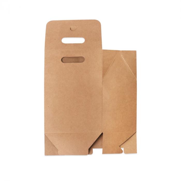 Large Kraft Paper Portable Box