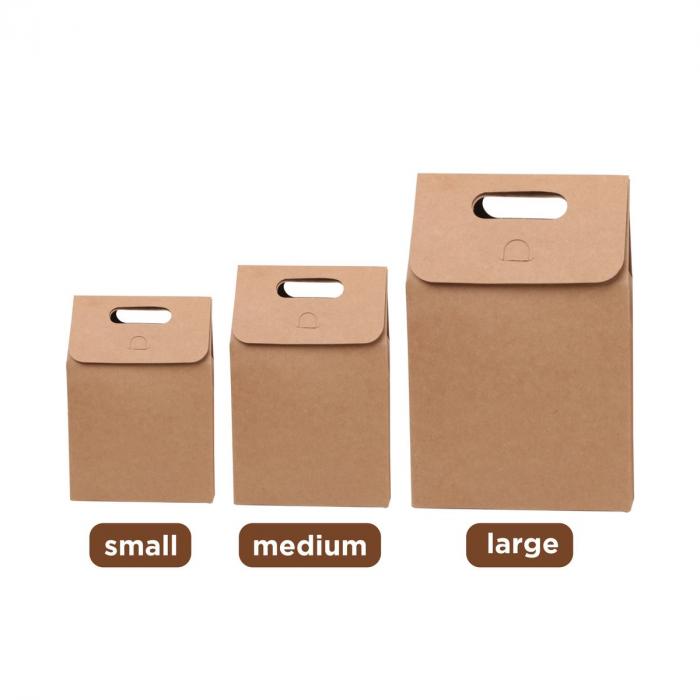 Medium Kraft Paper Portable Box