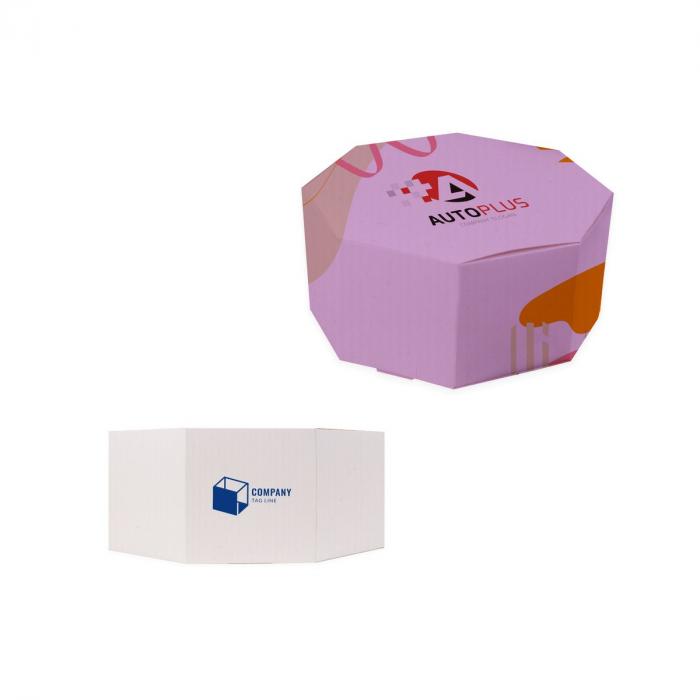 Octagonal Kraft Box
