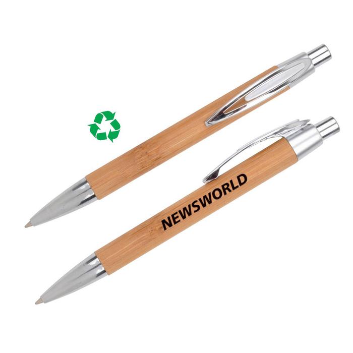 Eco Bamboo Click Pen