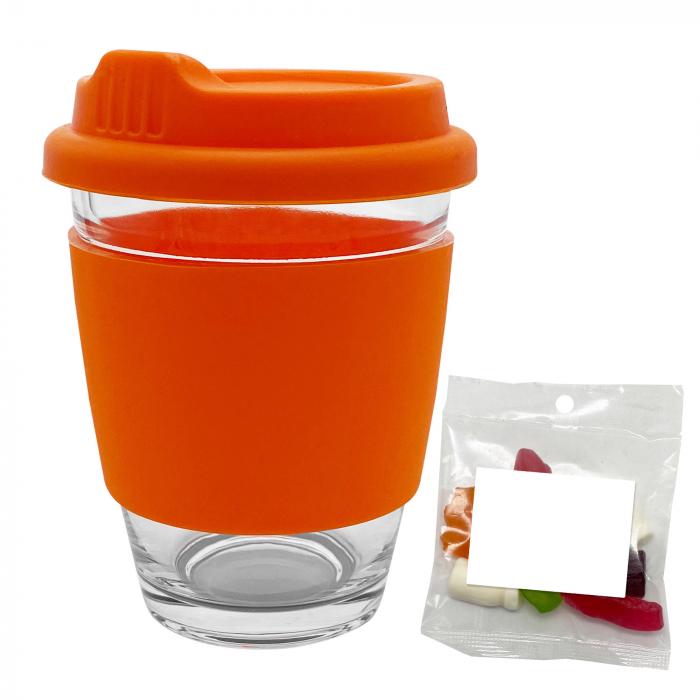 Jelly Party Mix in Carlo Glass Coffee Cup