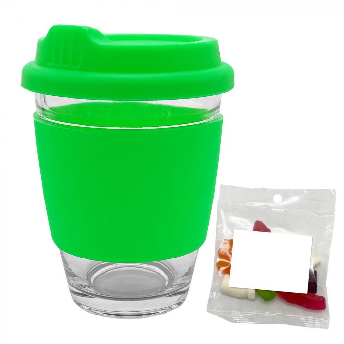 Jelly Party Mix in Carlo Glass Coffee Cup