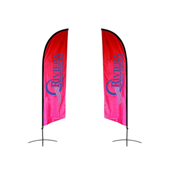 Small(65*200cm) Angled Feather Banners