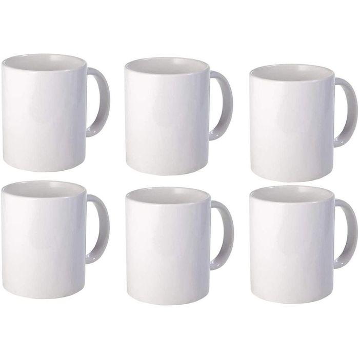 White Ceramic Mug 330Ml