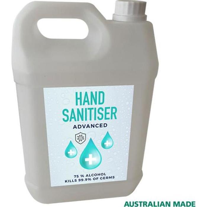 Hand Sanitiser 5 Litre Made In Australia