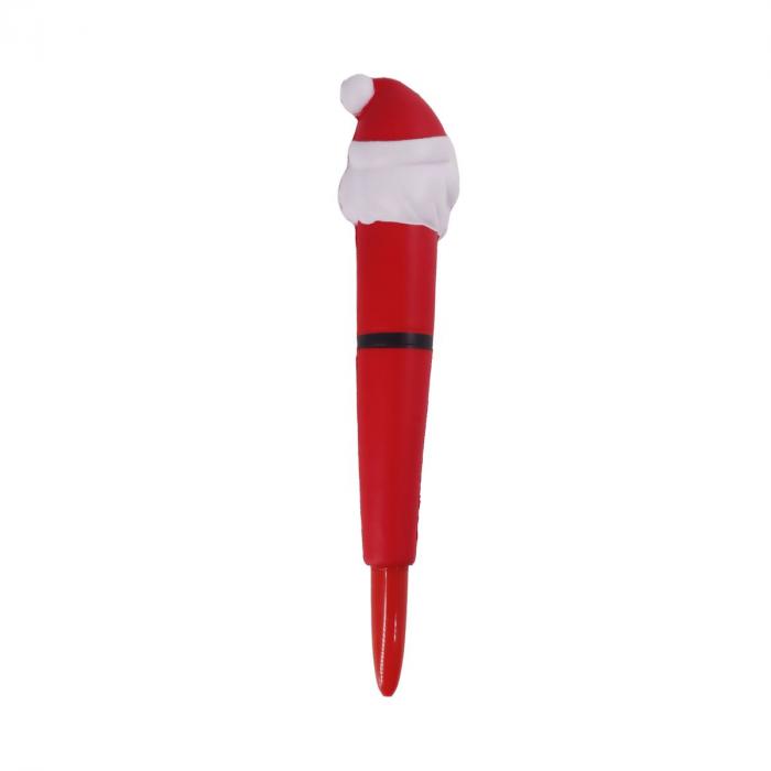Pen with Santa Stress Reliever